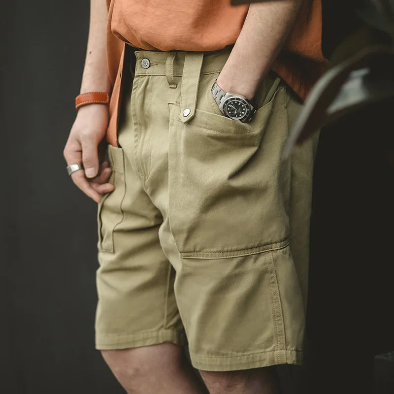 Nordspur | Cordran Straight Leg Cargo Shorts