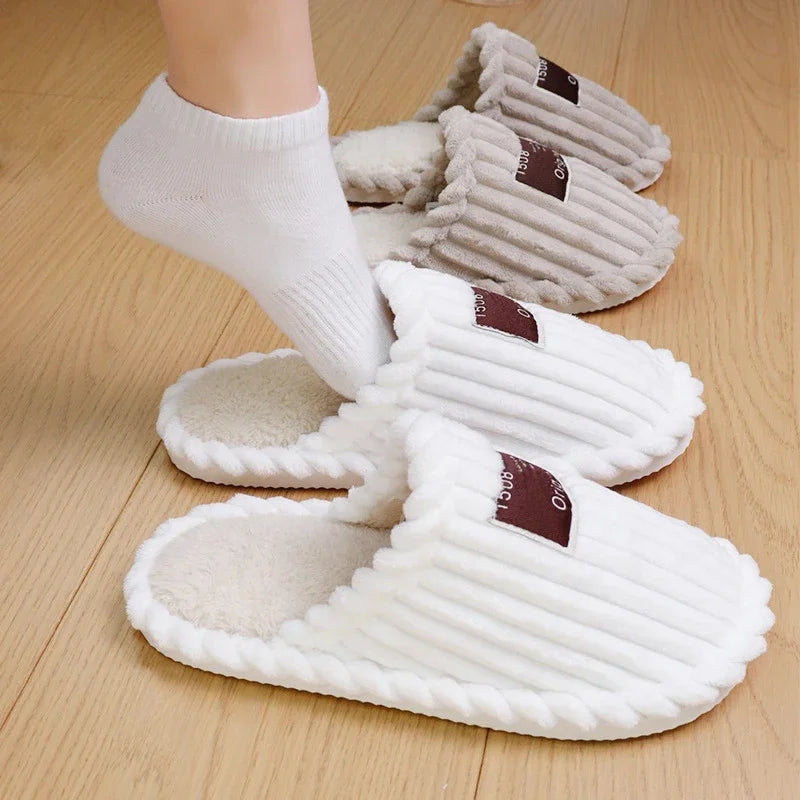Nordspur | Corduroy Plush Indoor Slippers