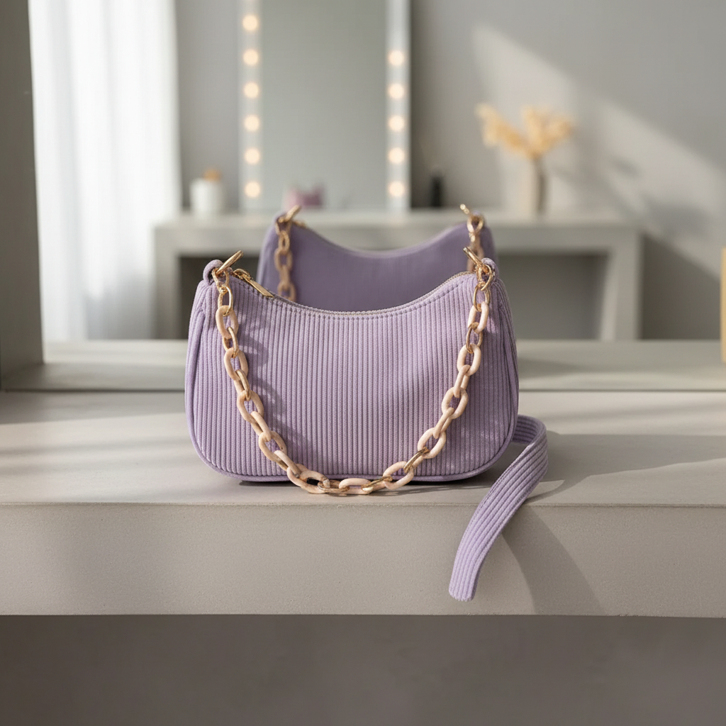 Nordspur | Corduroy Underarm Shoulder Bag