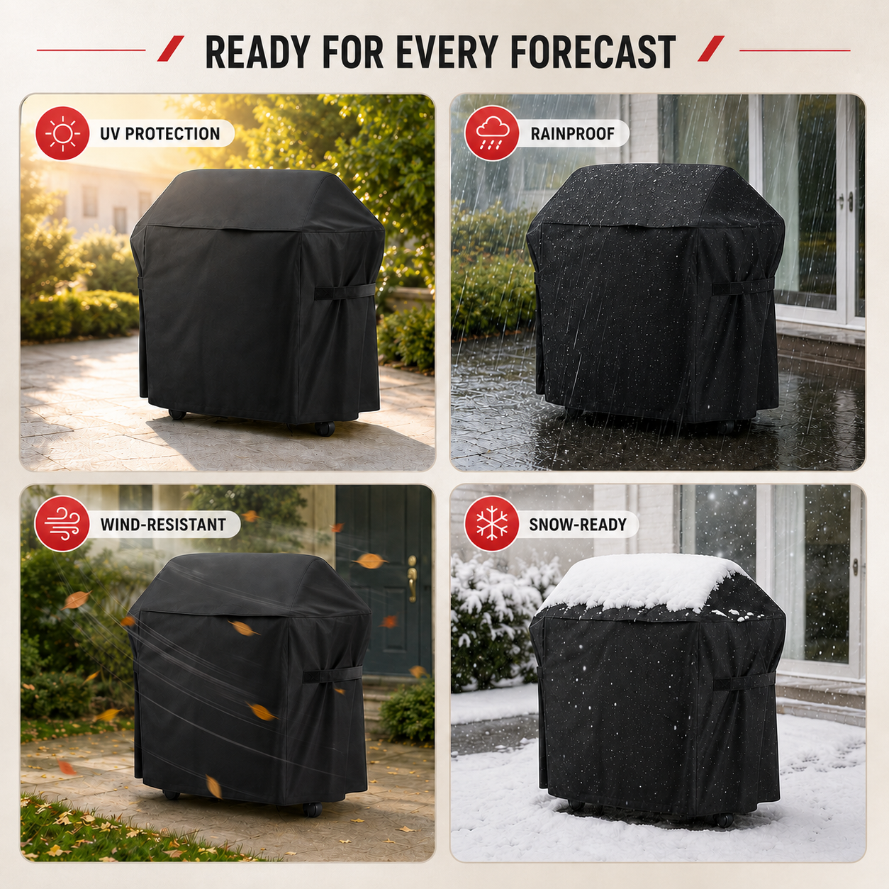 Nordspur | Covara Heavy-Duty Barbecue Grill Cover