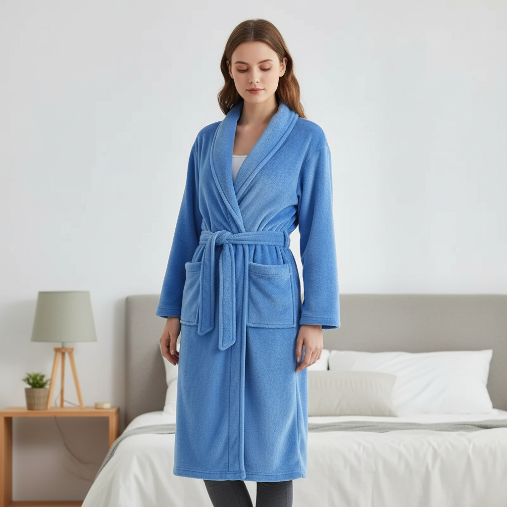 Nordspur | Coziroam Long Casual Bathrobe Set