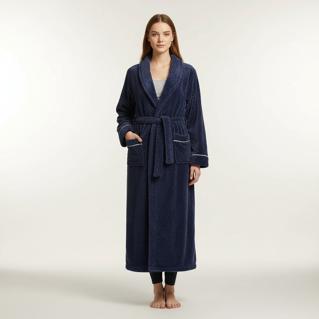 Nordspur | Cozynest Long Plush Bathrobe Gown