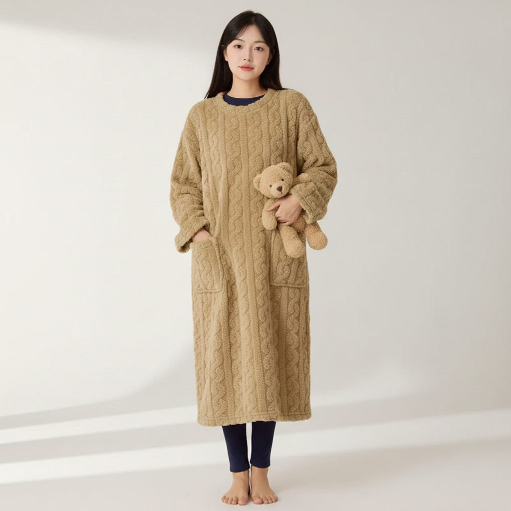 Nordspur | Cozyraze Thick Long Lounge Robe
