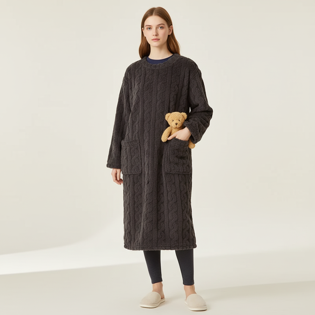 Nordspur | Cozyraze Thick Long Lounge Robe