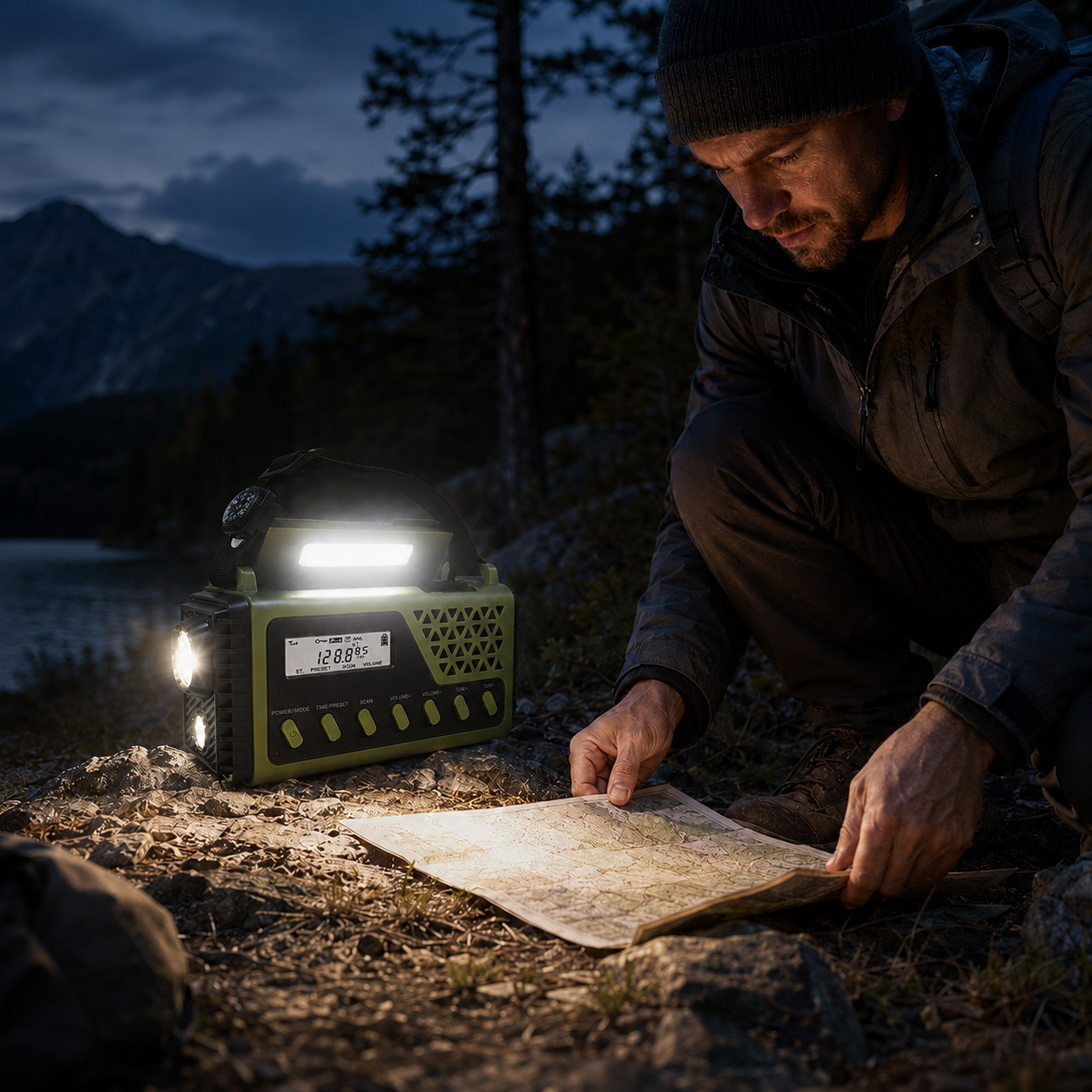 Nordspur | Crankonix Hand Crank Emergency Radio