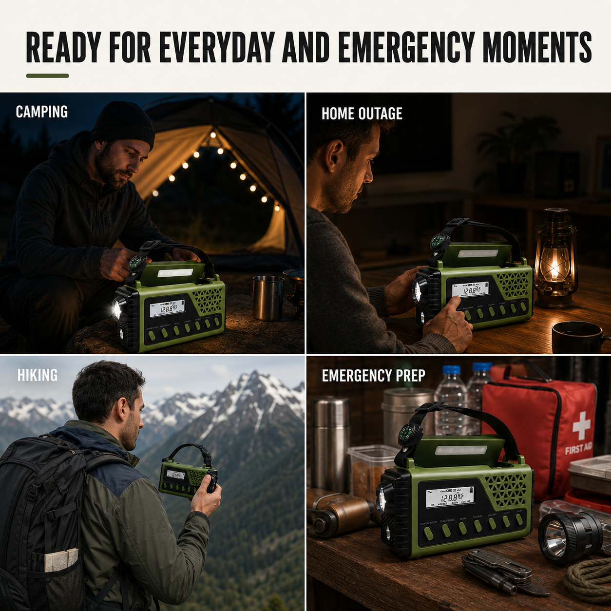 Nordspur | Crankonix Hand Crank Emergency Radio