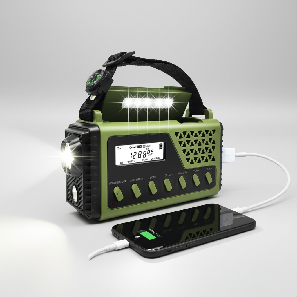Nordspur | Crankonix Hand Crank Emergency Radio