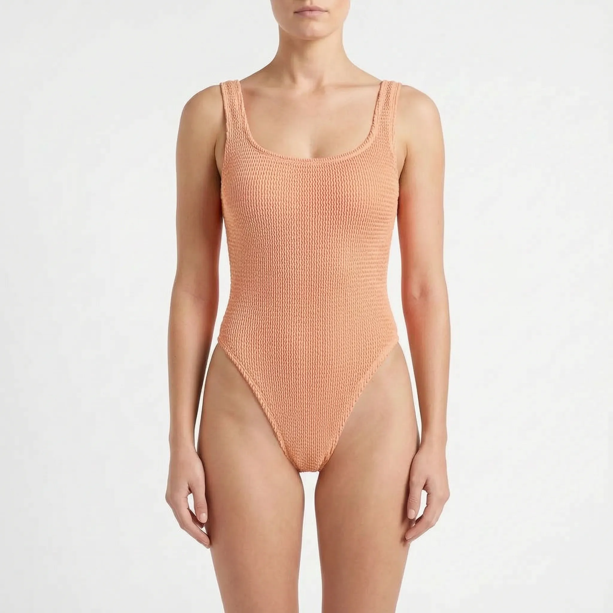 Nordspur | Cringlette Crinkle Textured One-Piece Swimsuit