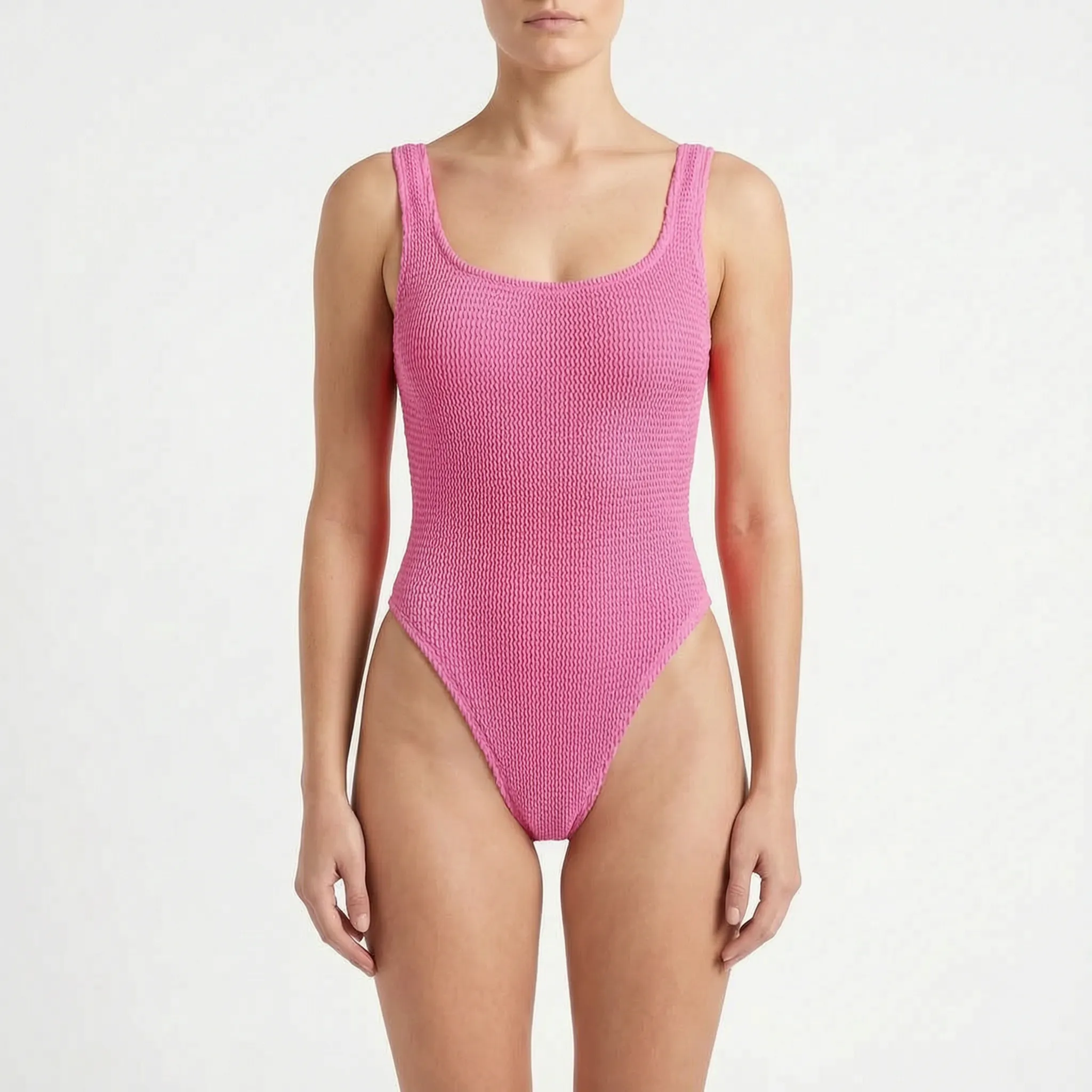 Nordspur | Cringlette Crinkle Textured One-Piece Swimsuit
