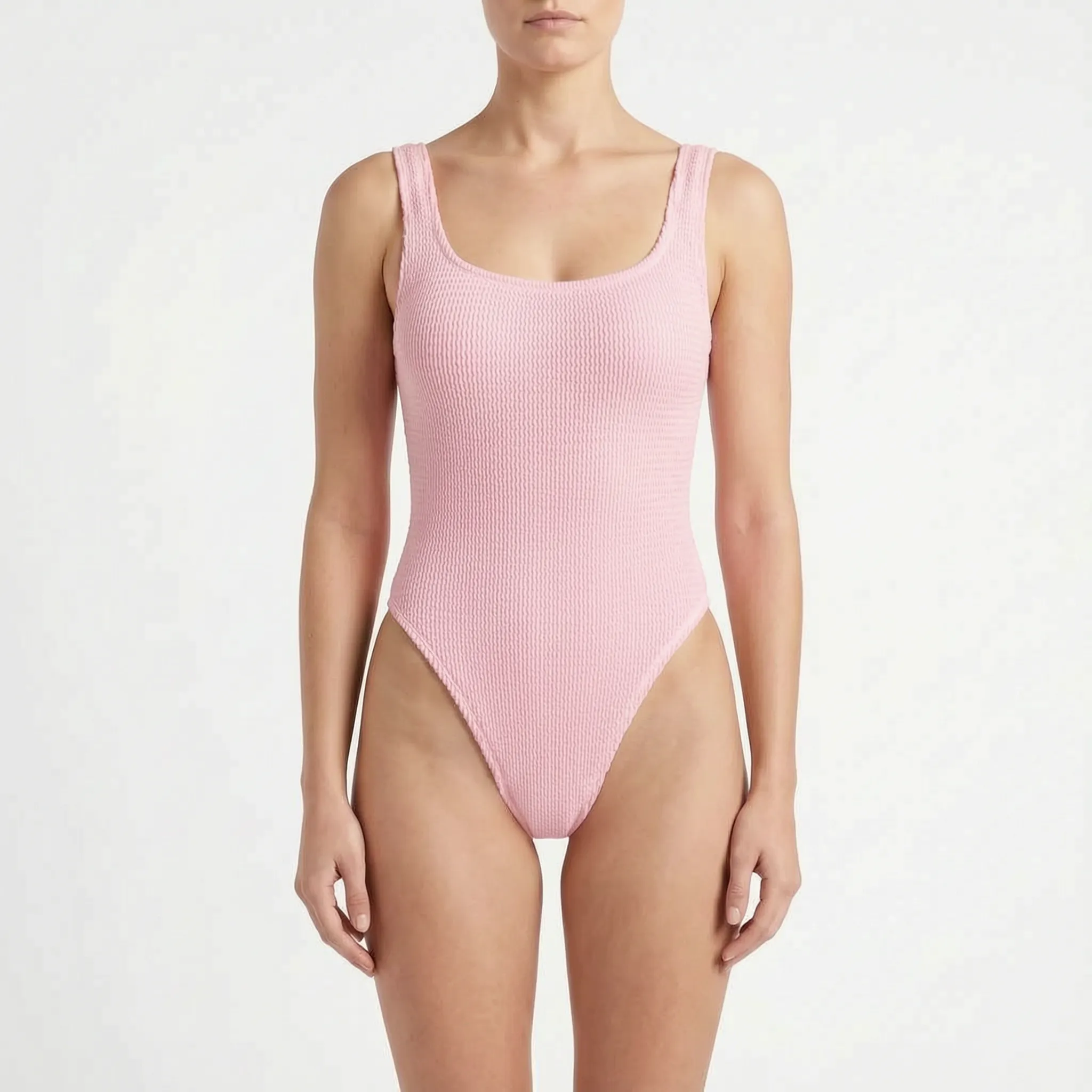 Nordspur | Cringlette Crinkle Textured One-Piece Swimsuit