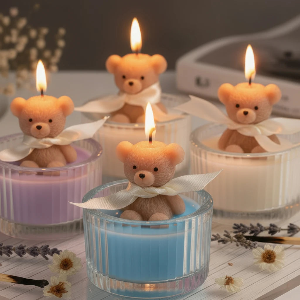 Nordspur | CubGlow Scented Teddy Bear Candle