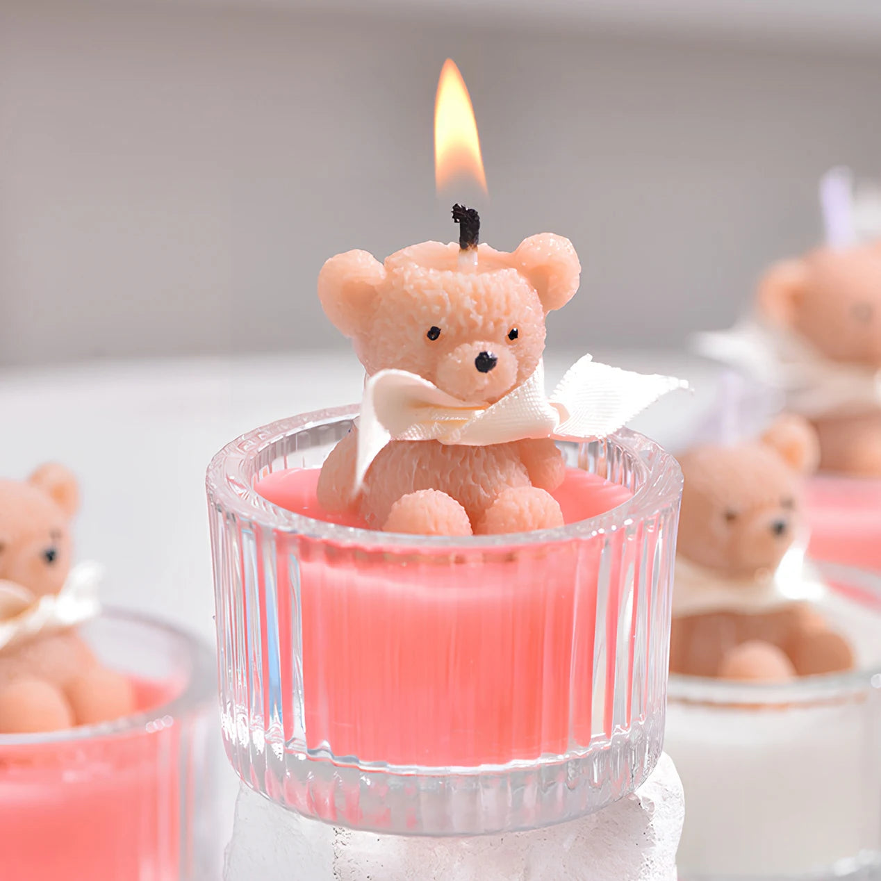 Nordspur | CubGlow Scented Teddy Bear Candle