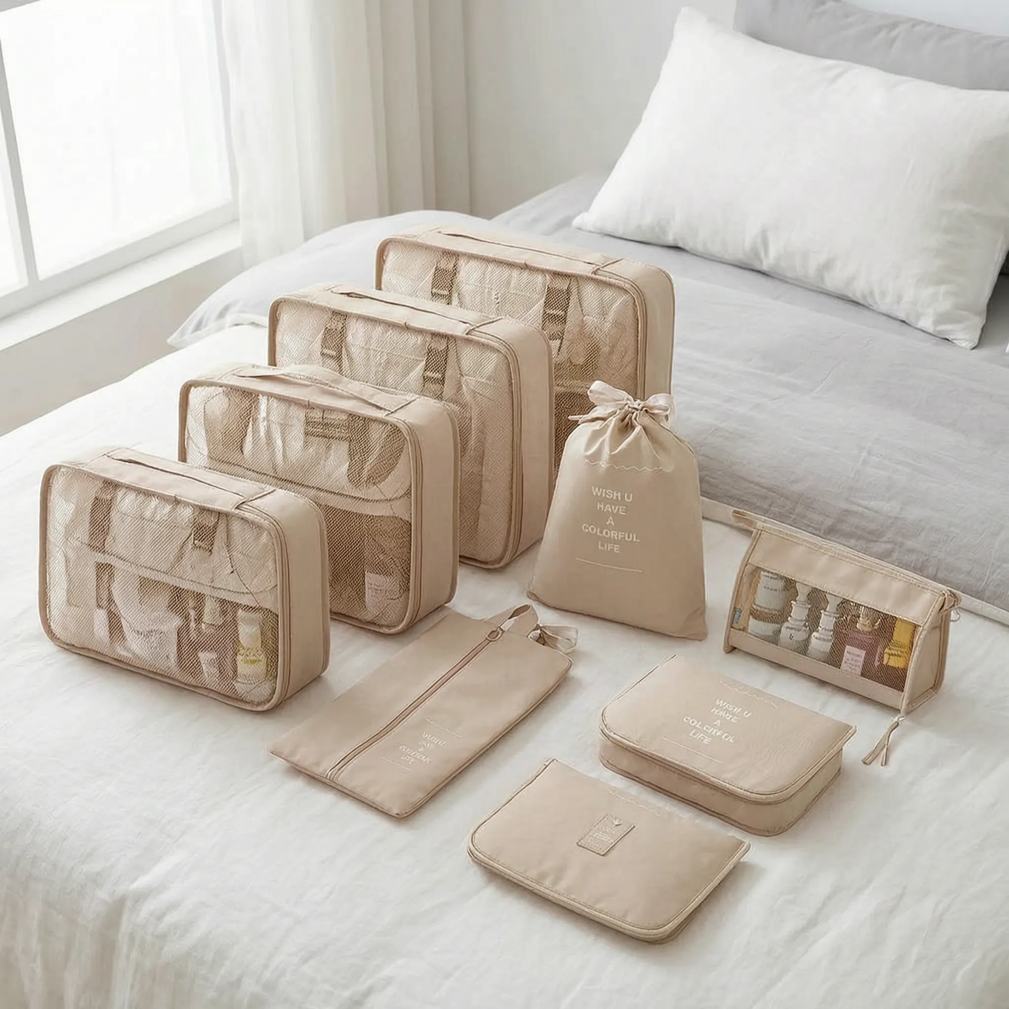 Nordspur | Cubina Multi-Piece Travel Organiser Set