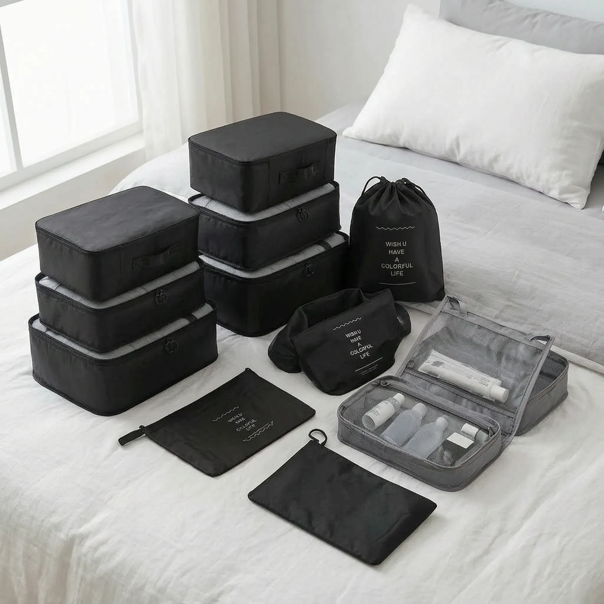 Nordspur | Cubina Multi-Piece Travel Organiser Set