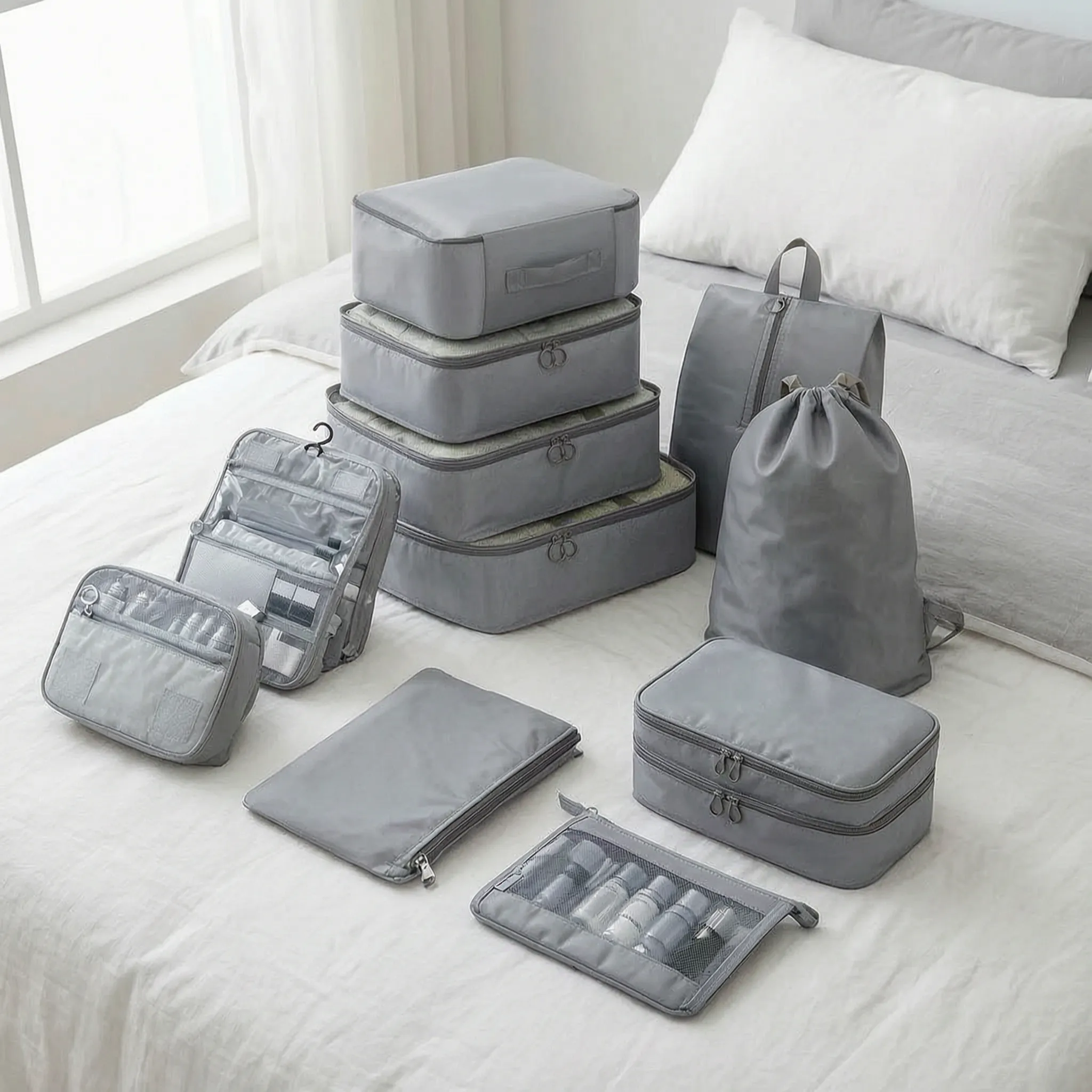 Nordspur | Cubina Multi-Piece Travel Organiser Set