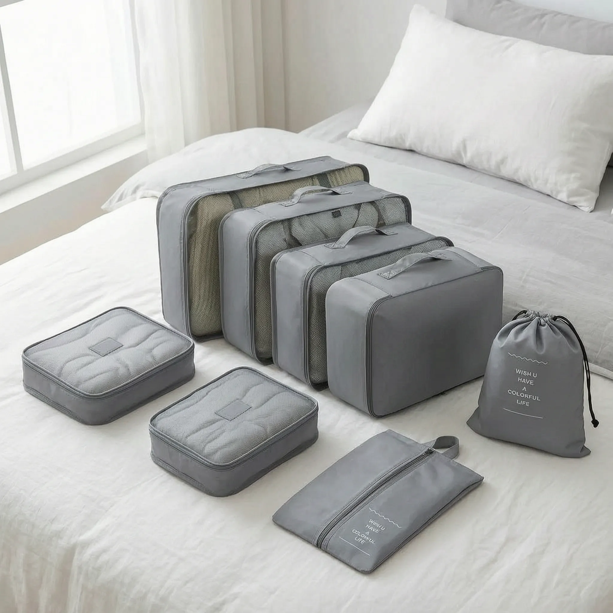 Nordspur | Cubina Multi-Piece Travel Organiser Set