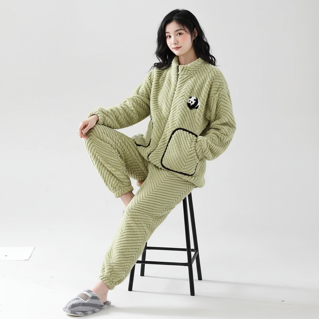 Nordspur | Cudapair Full Zip Matching Pajama Set