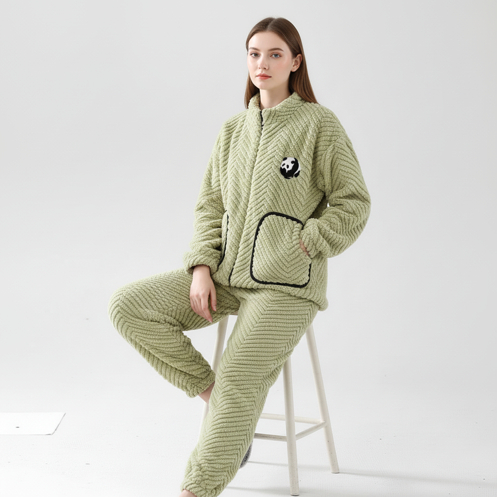 Nordspur | Cudapair Full Zip Matching Pajama Set