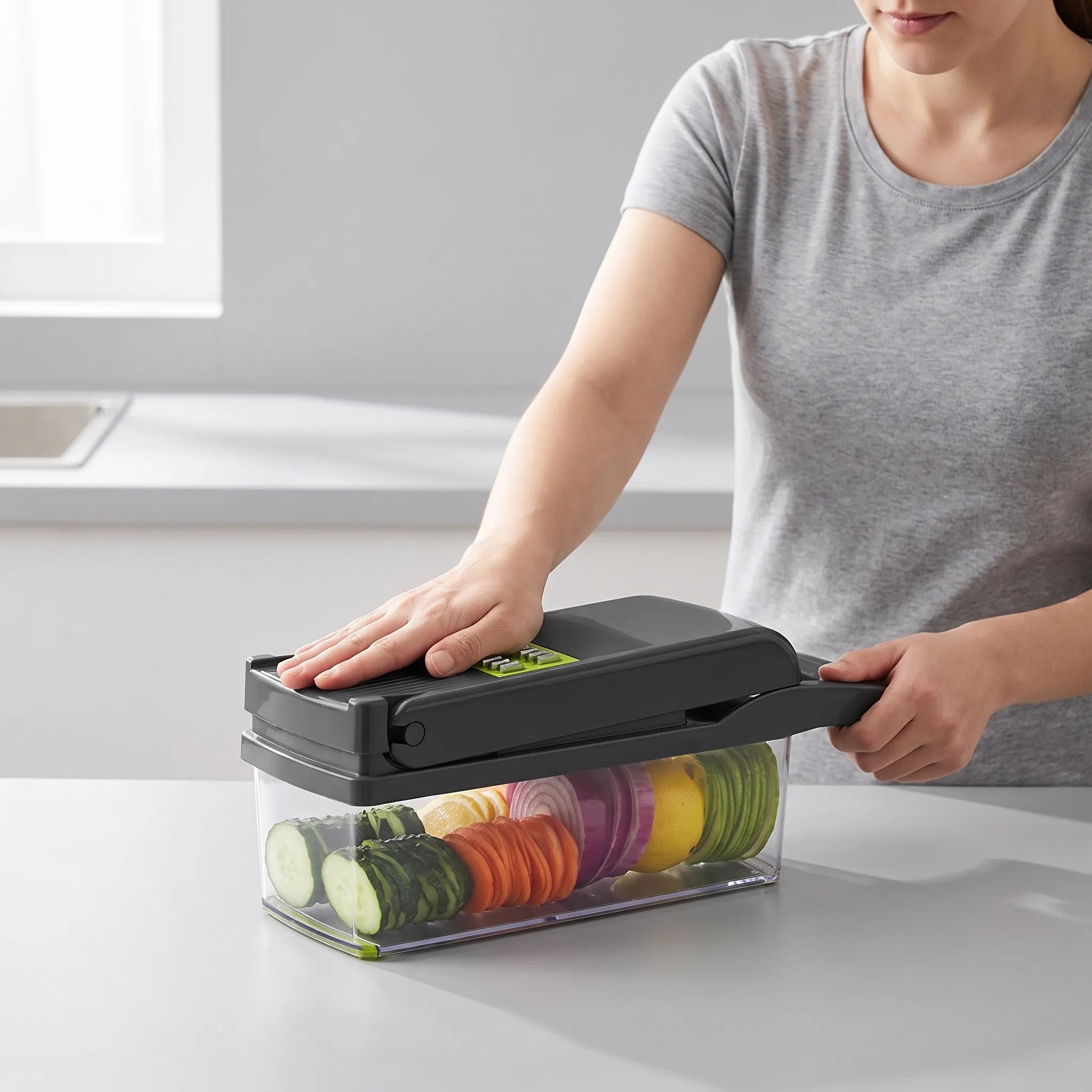 Nordspur | Culinix Multifunctional Manual Vegetable Chopper