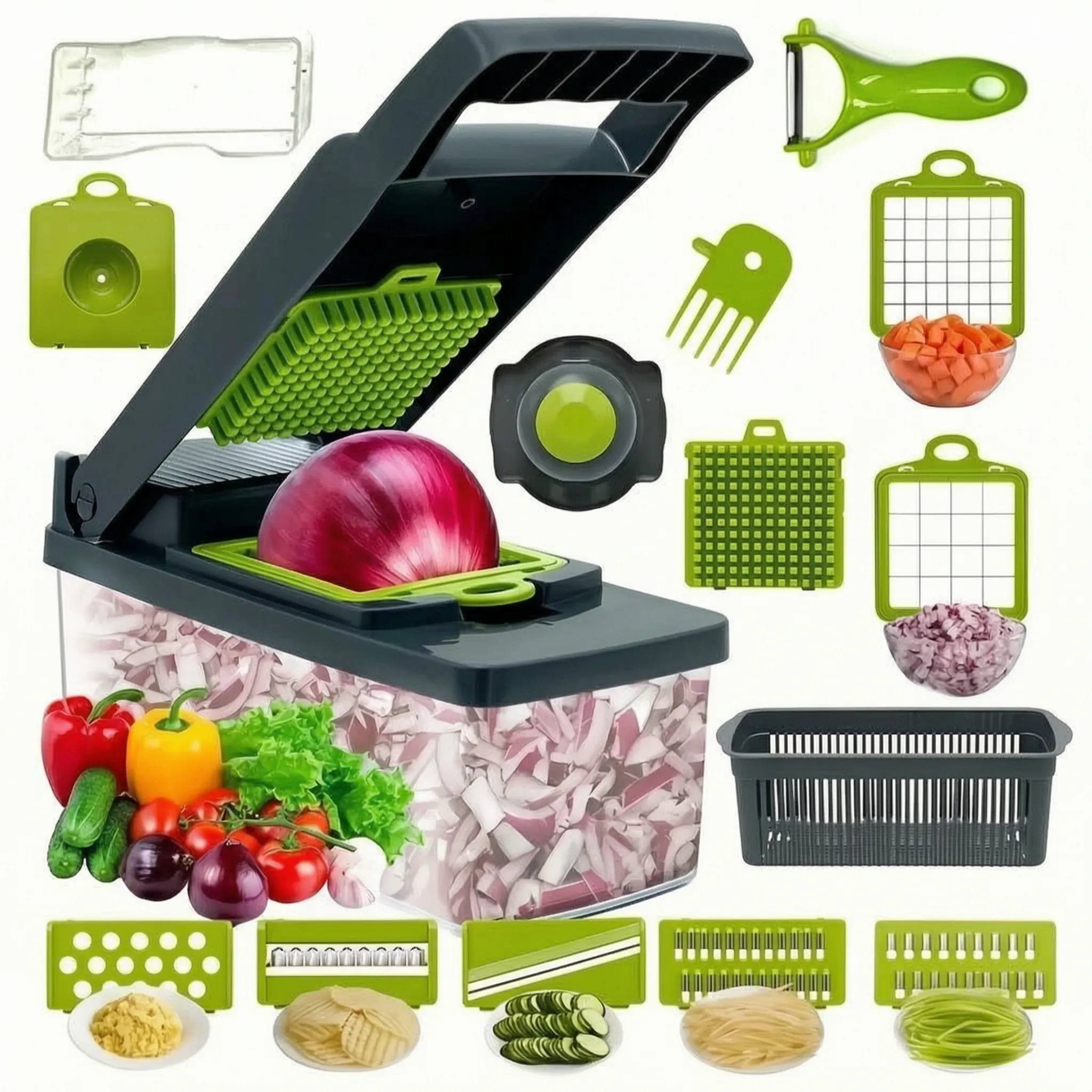 Nordspur | Culinix Multifunctional Manual Vegetable Chopper