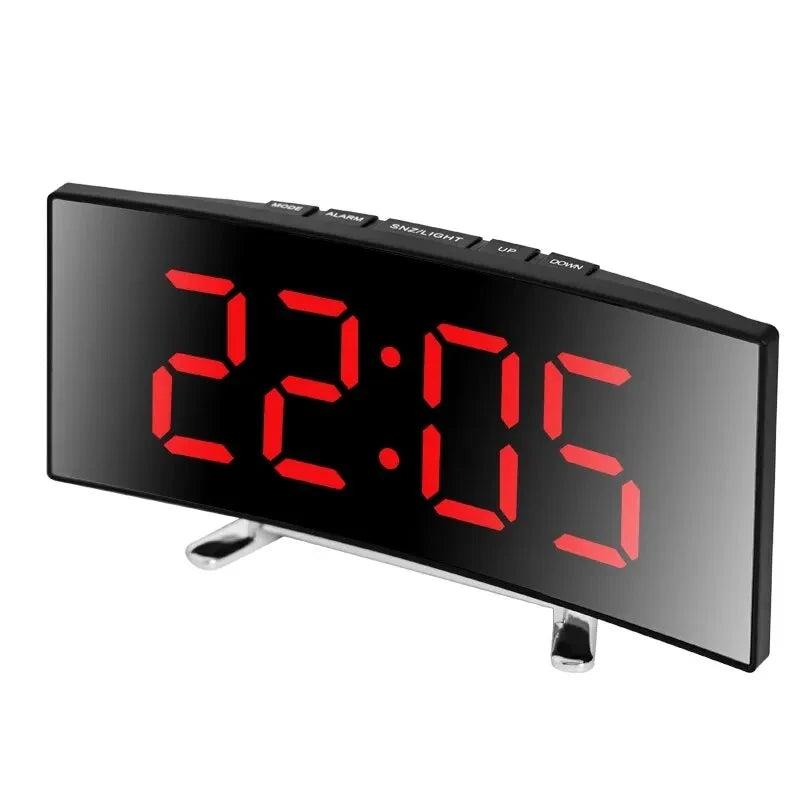 Nordspur | CurvoGlow Curved LED Alarm Clock