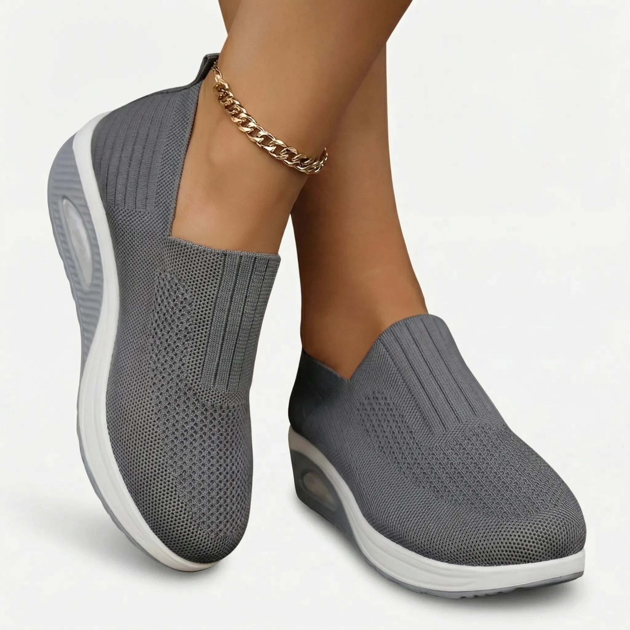 Nordspur | Cushova Slip-On Wedge Platform Sneaker
