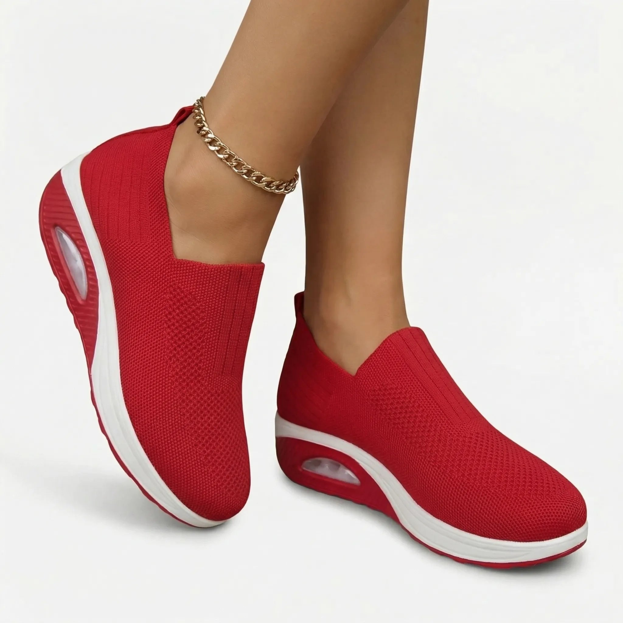 Nordspur | Cushova Slip-On Wedge Platform Sneaker