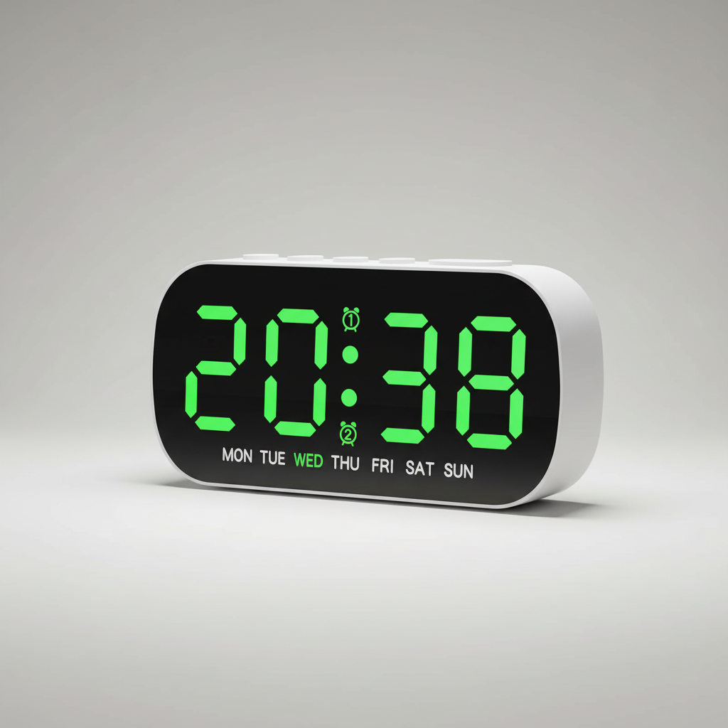 Nordspur | Dayrise USB Powered LED Alarm Clock