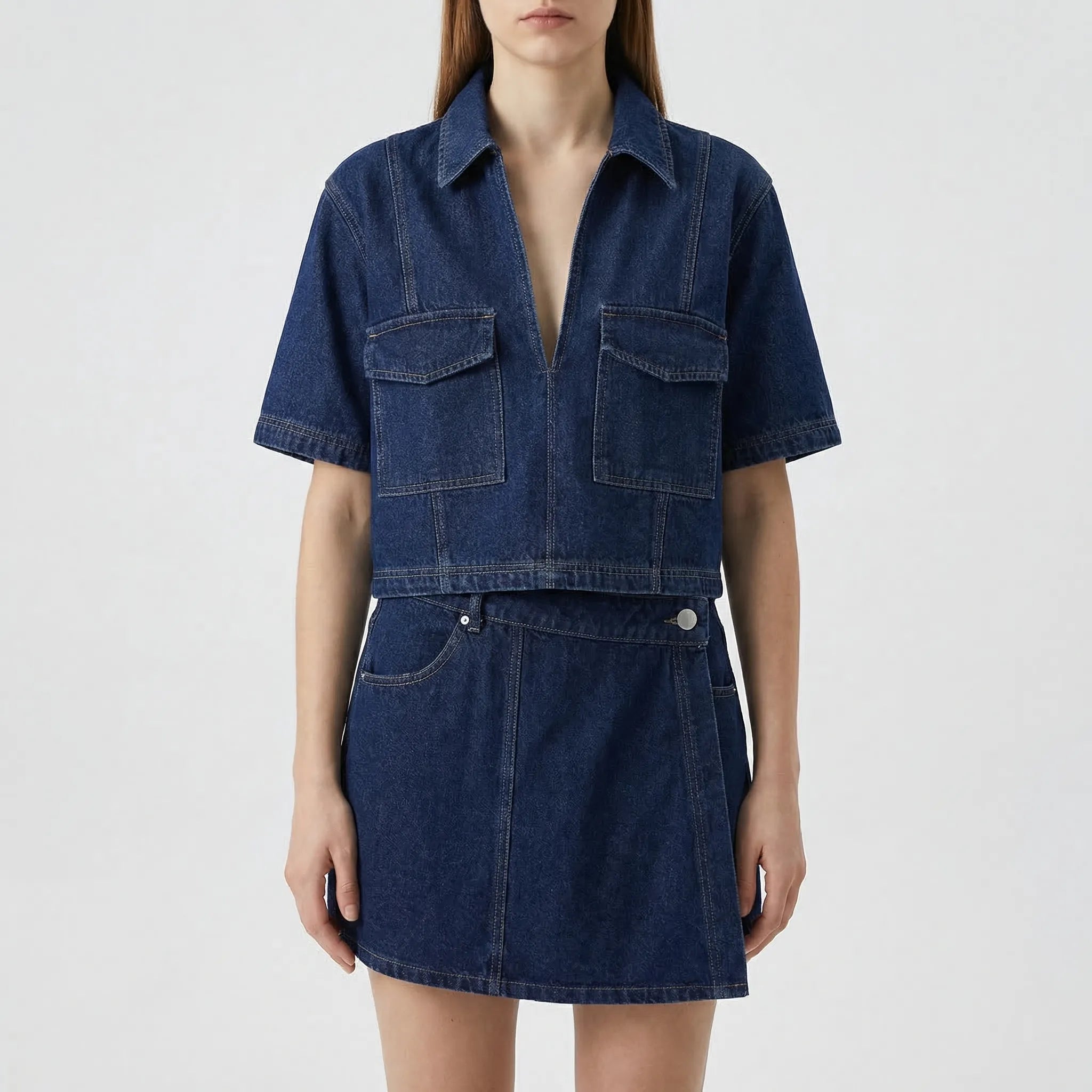 Nordspur | Denvorelle Slim Fit Denim Co-Ord Set