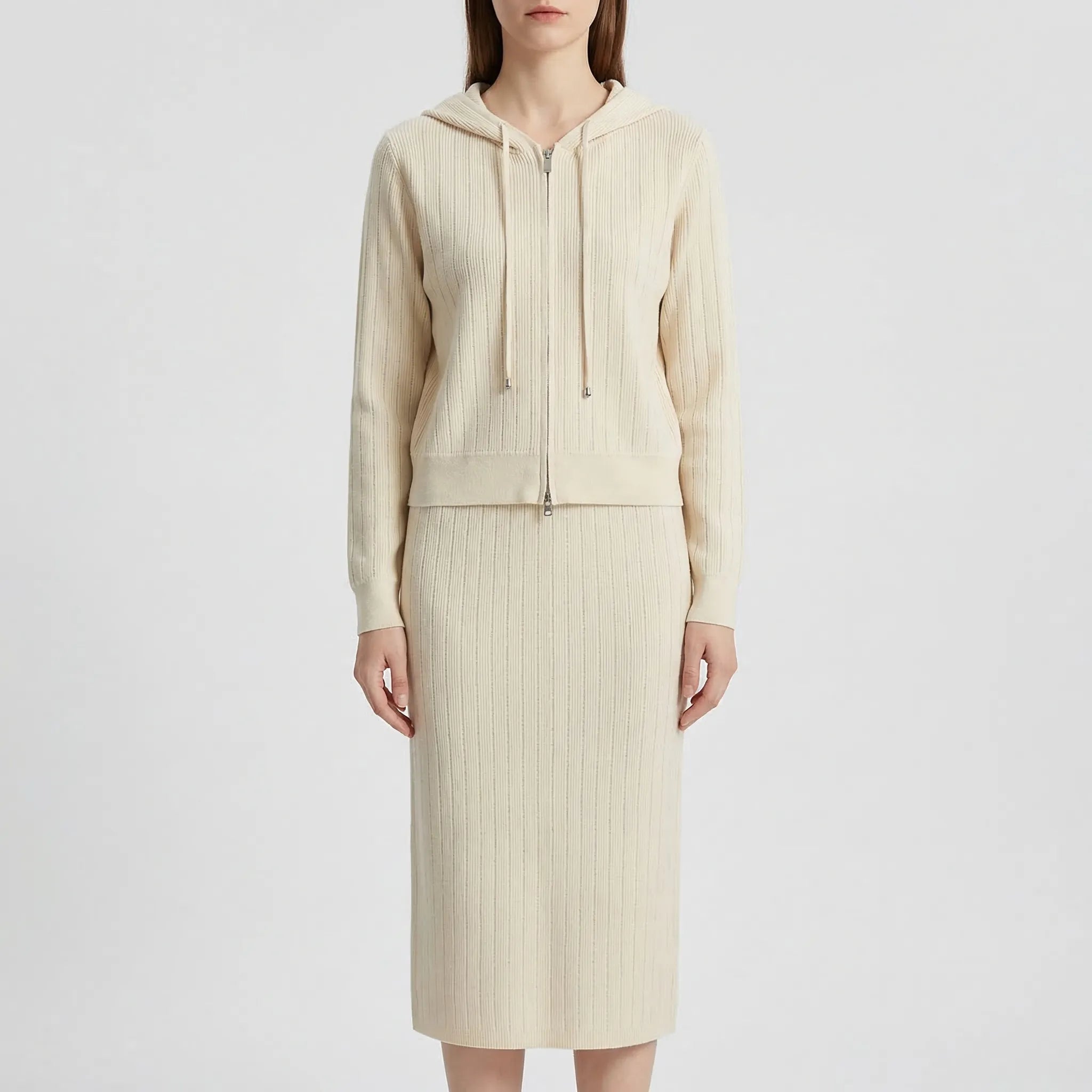 Nordspur | Diavelle Knitted Cardigan And Wrap Skirt Co-Ord