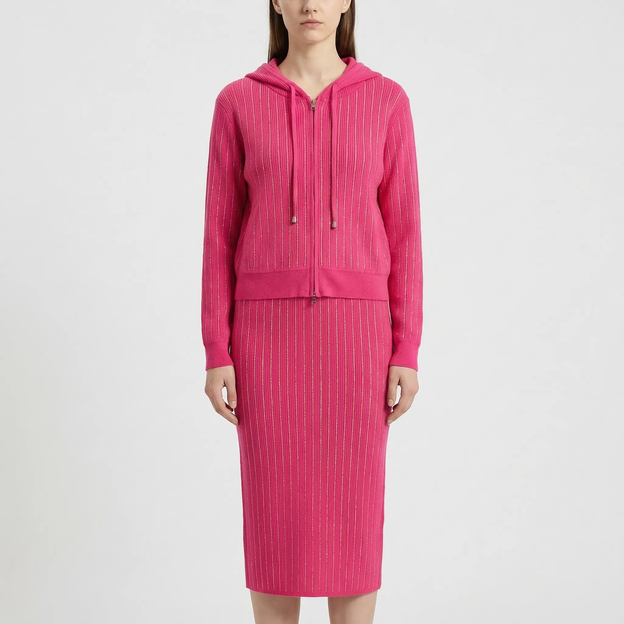 Nordspur | Diavelle Knitted Cardigan And Wrap Skirt Co-Ord