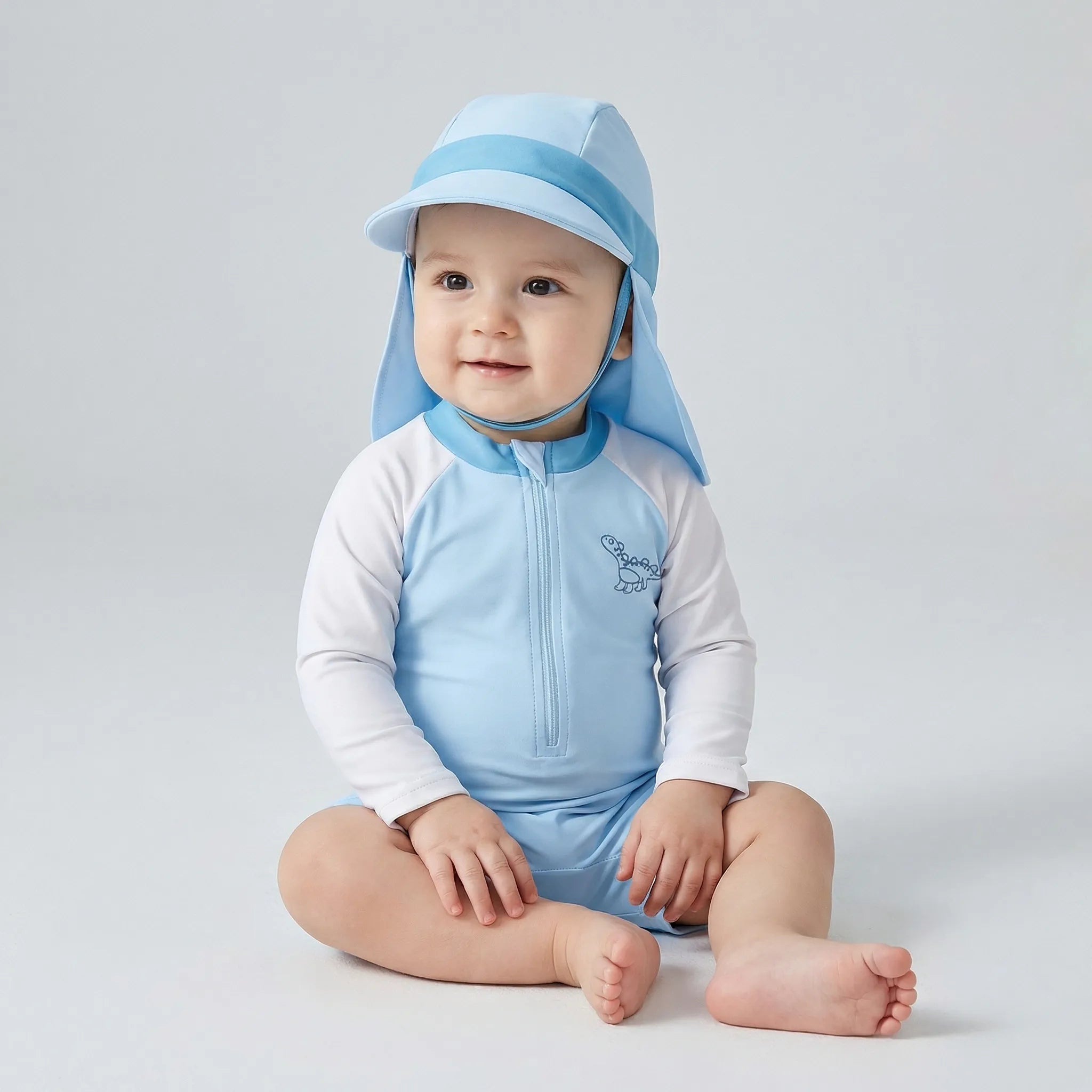 Nordspur | DinoSplash Long Sleeve Swim Romper