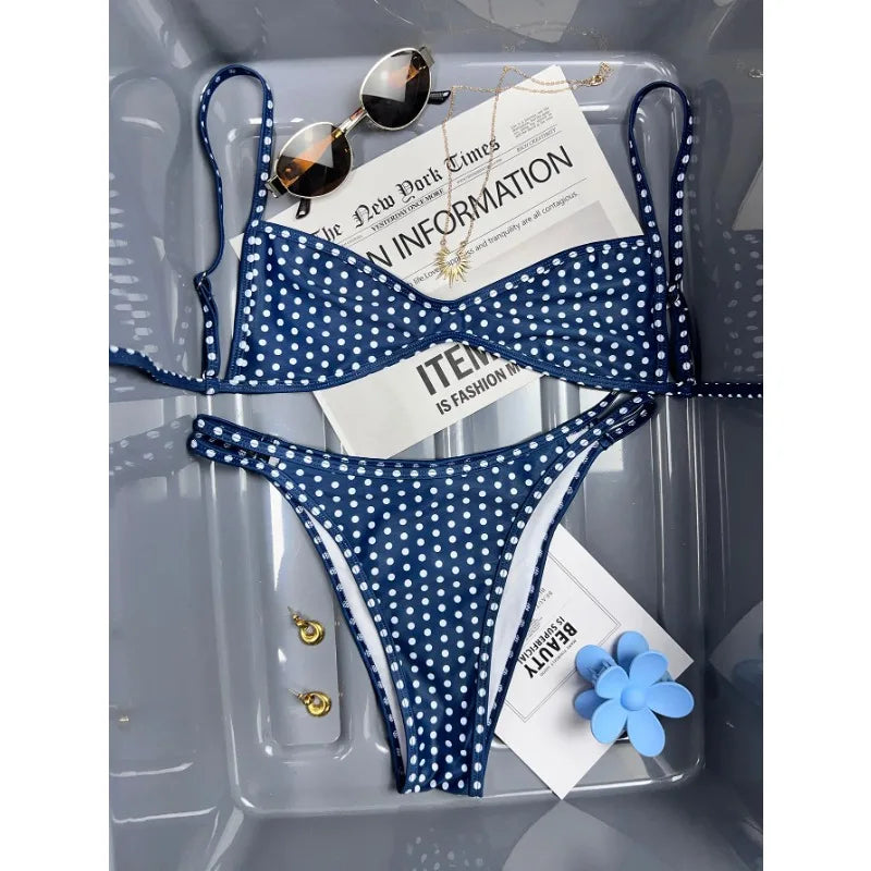 Nordspur | DotSwim Vintage Style Polka Dot Bikini Set