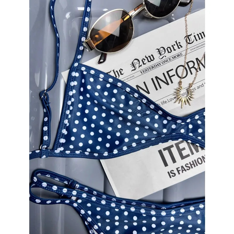 Nordspur | DotSwim Vintage Style Polka Dot Bikini Set