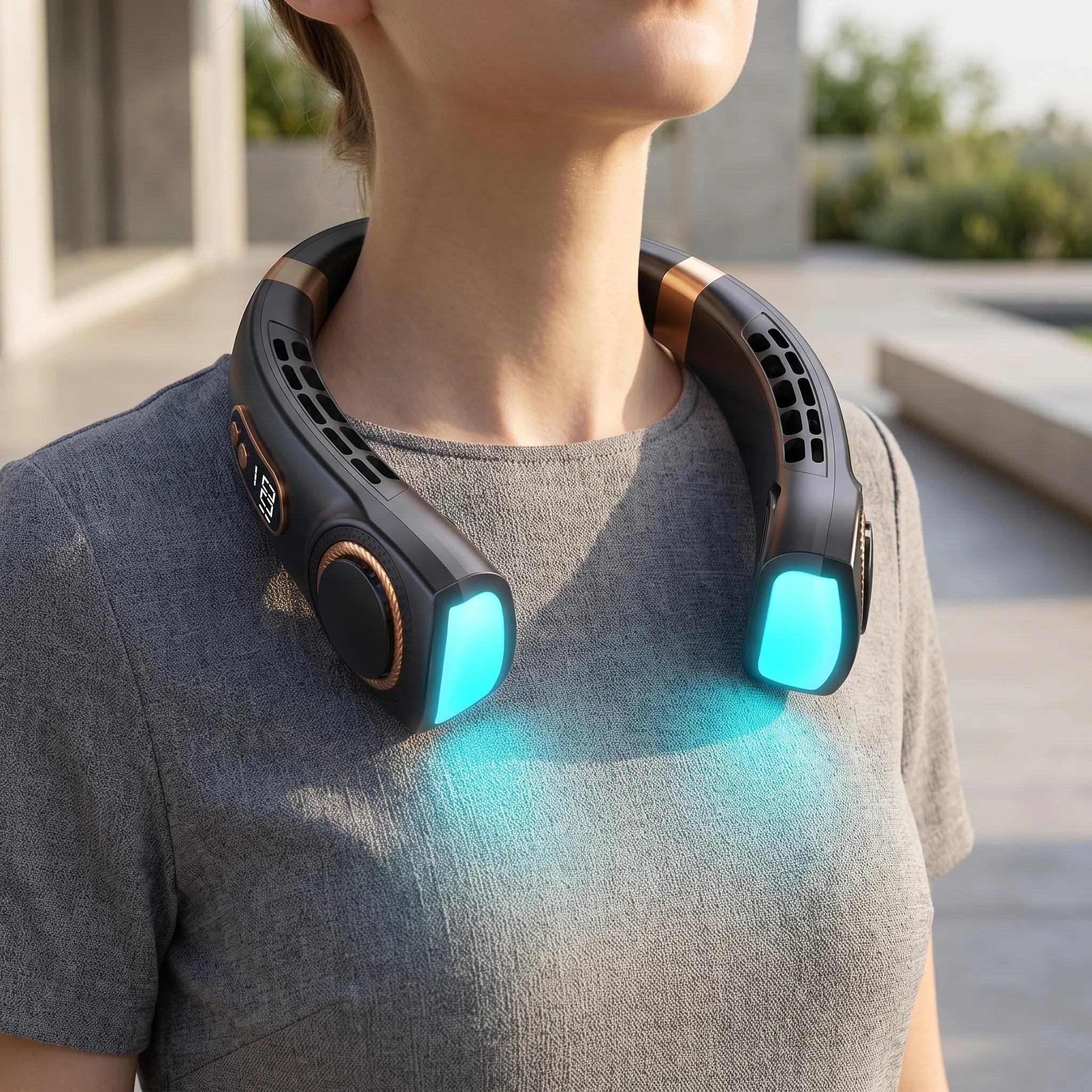 Nordspur | Drafton Wearable Bladeless Personal Cooling Neck Fan