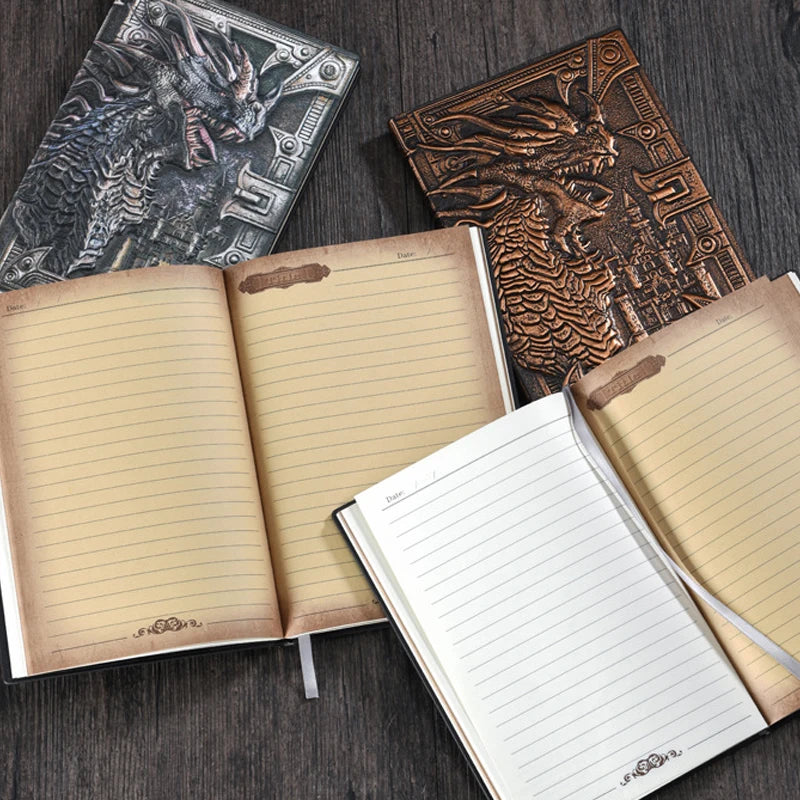 Nordspur | Drakonary A5 Embossed Hardcover Notebook