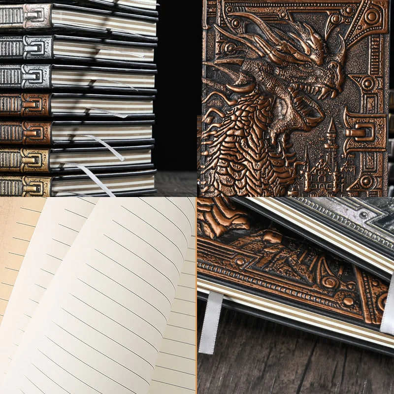 Nordspur | Drakonary A5 Embossed Hardcover Notebook