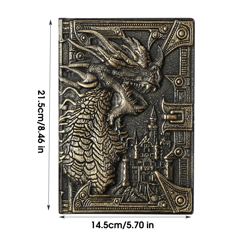 Nordspur | Drakonary A5 Embossed Hardcover Notebook