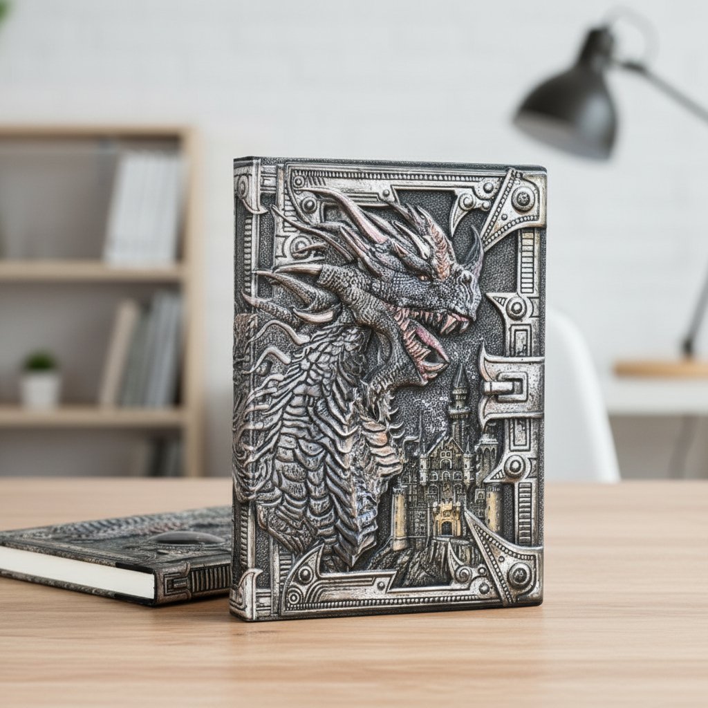 Nordspur | Drakonary A5 Embossed Hardcover Notebook