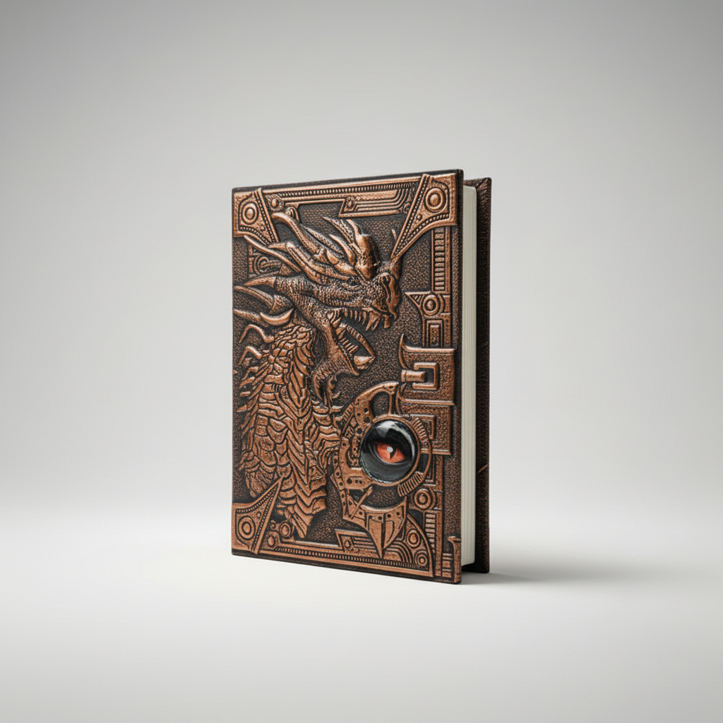 Nordspur | Drakonary A5 Embossed Hardcover Notebook