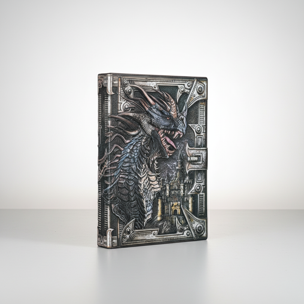 Nordspur | Drakonary A5 Embossed Hardcover Notebook
