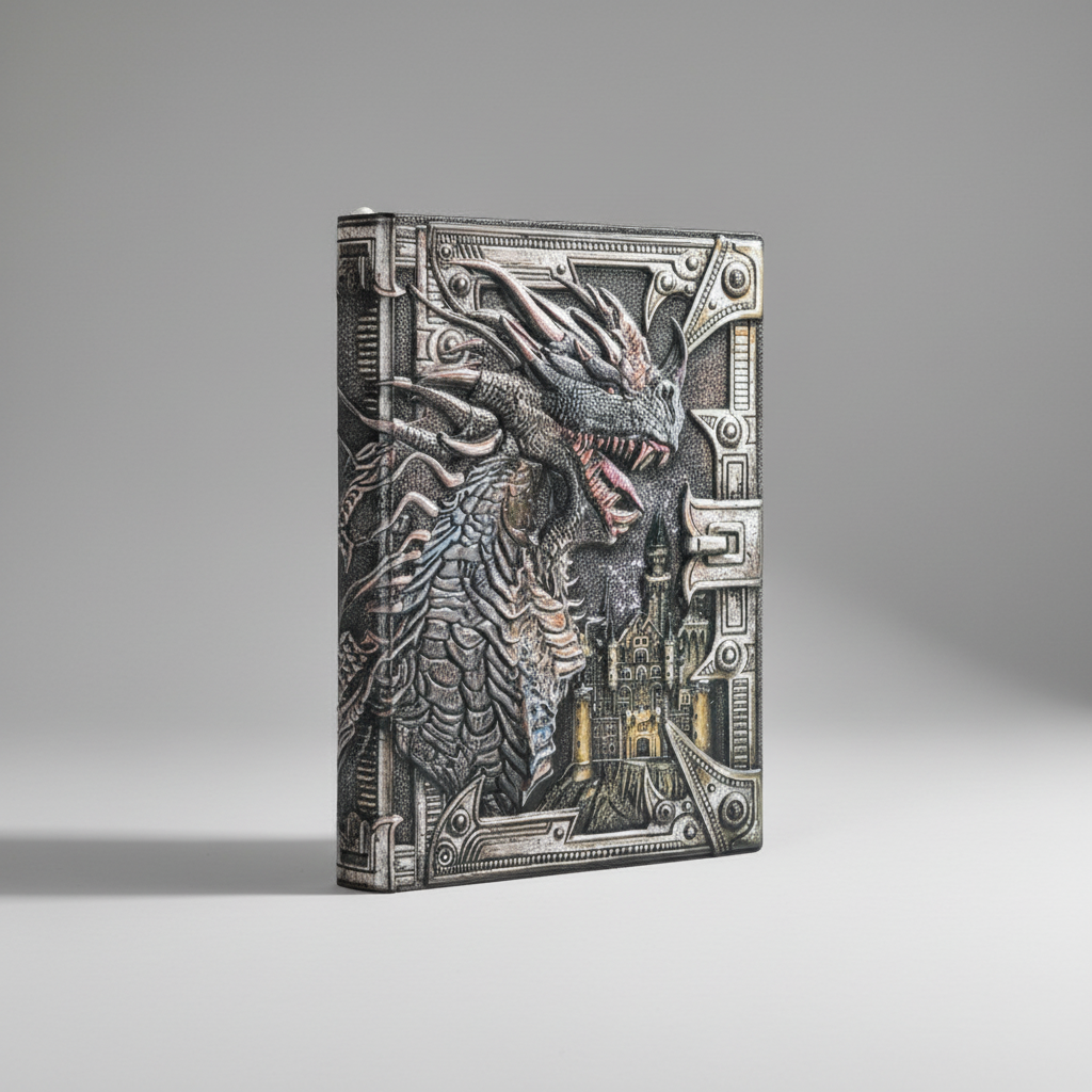 Nordspur | Drakonary A5 Embossed Hardcover Notebook