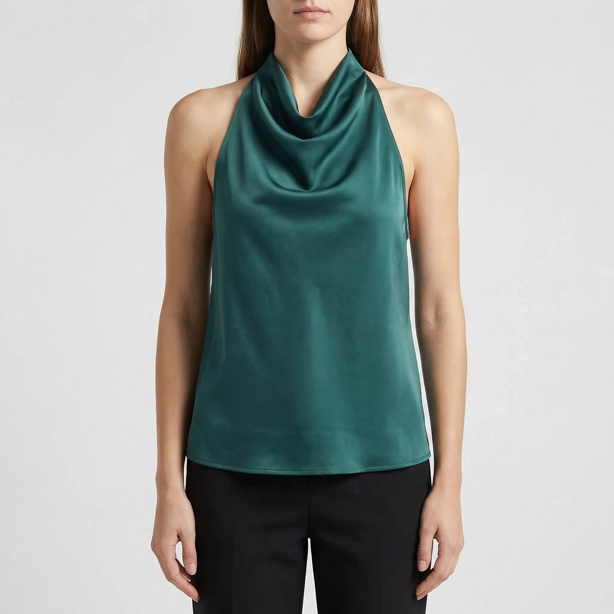 Nordspur | Dravelle Backless Halter Neck Camisole Top