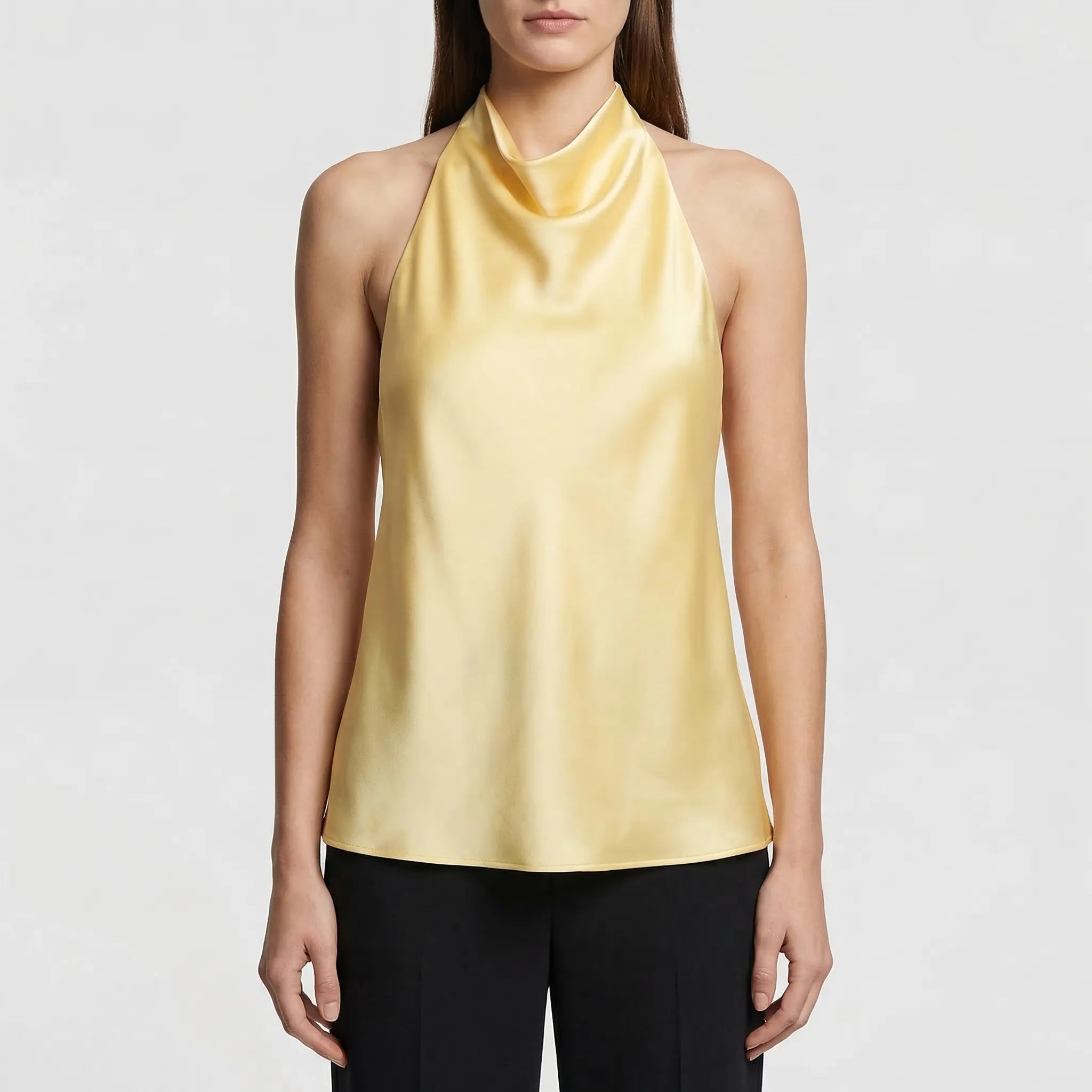 Nordspur | Dravelle Backless Halter Neck Camisole Top
