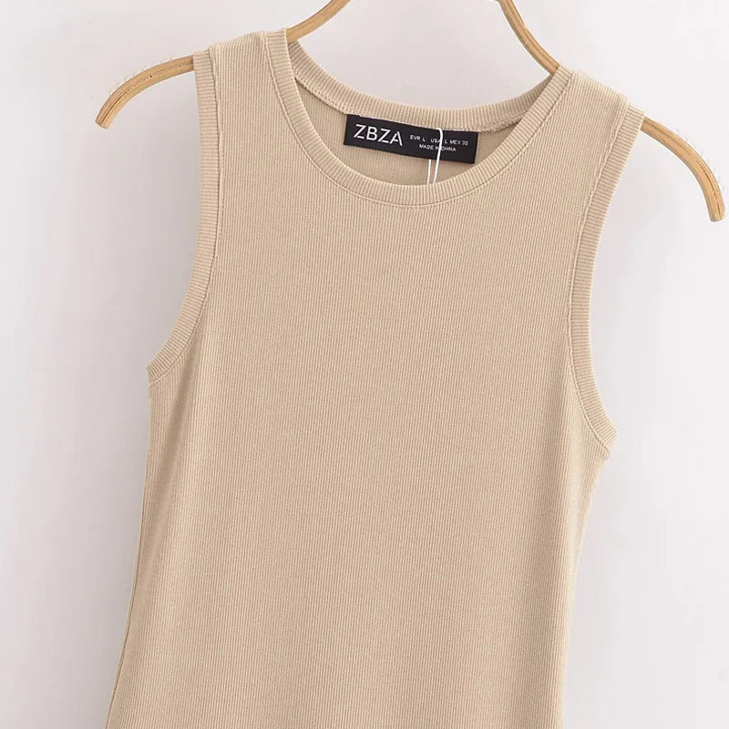 Nordspur | Dreslique Sleeveless Long Elegant Dress