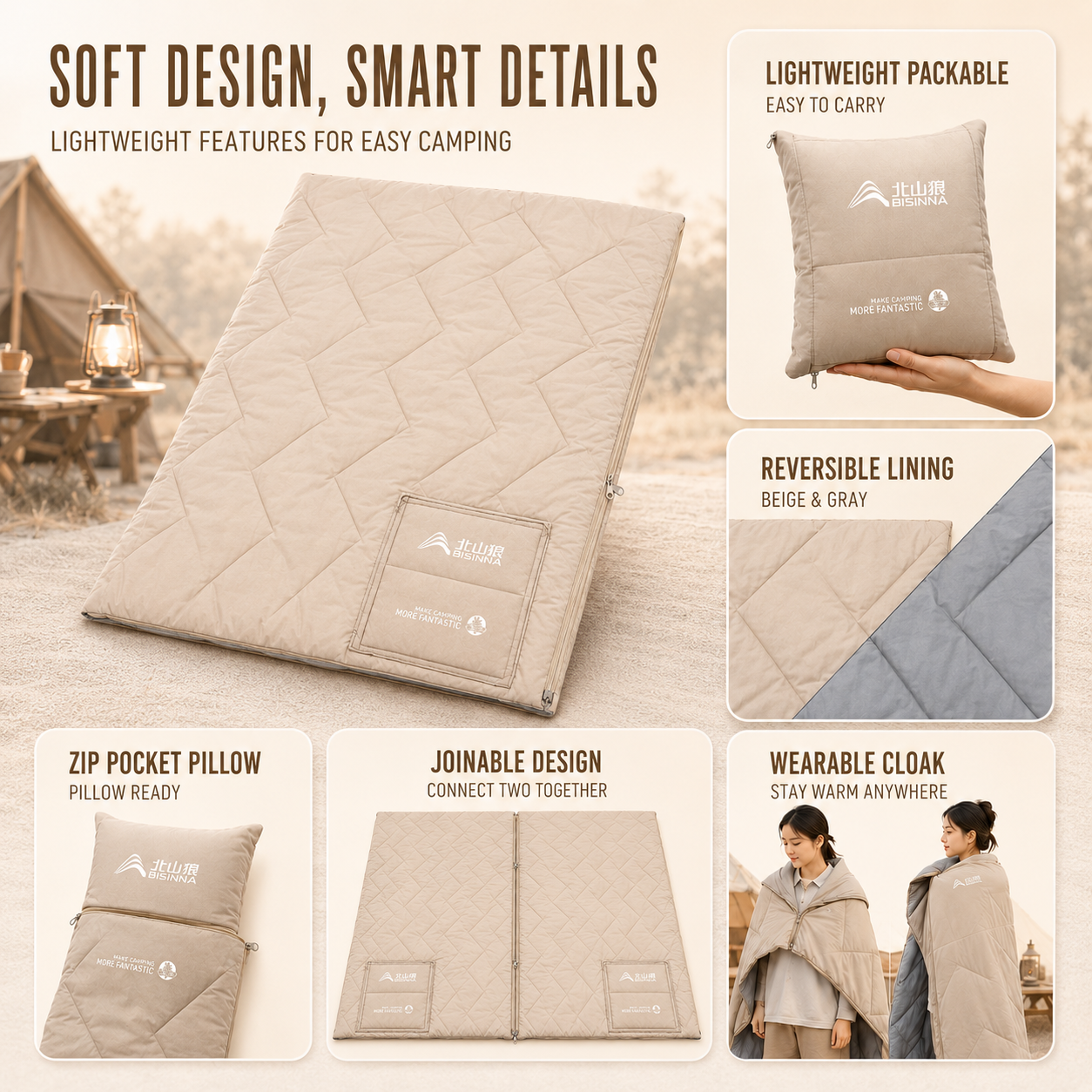 Nordspur | DriftNest Portable Rectangular Sleeping Bag