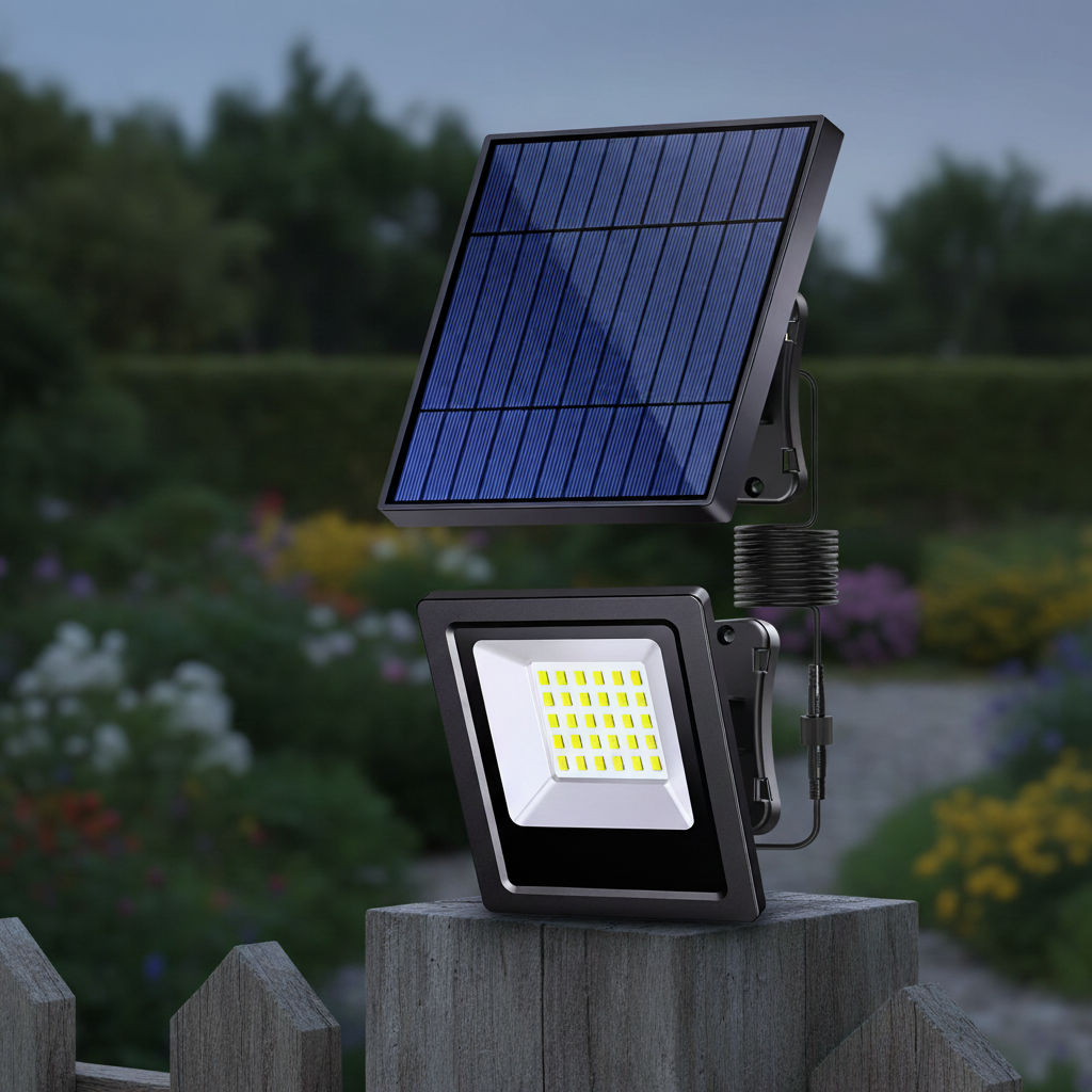 Nordspur | Dual Solar LED Floodlight Set