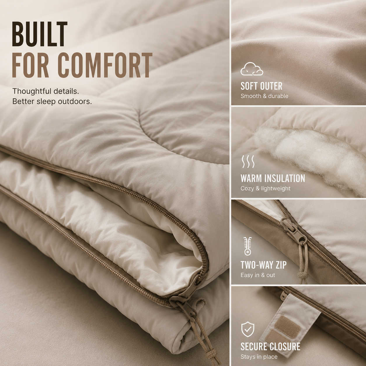 Nordspur | Duovent Double Convertible Sleeping Bag