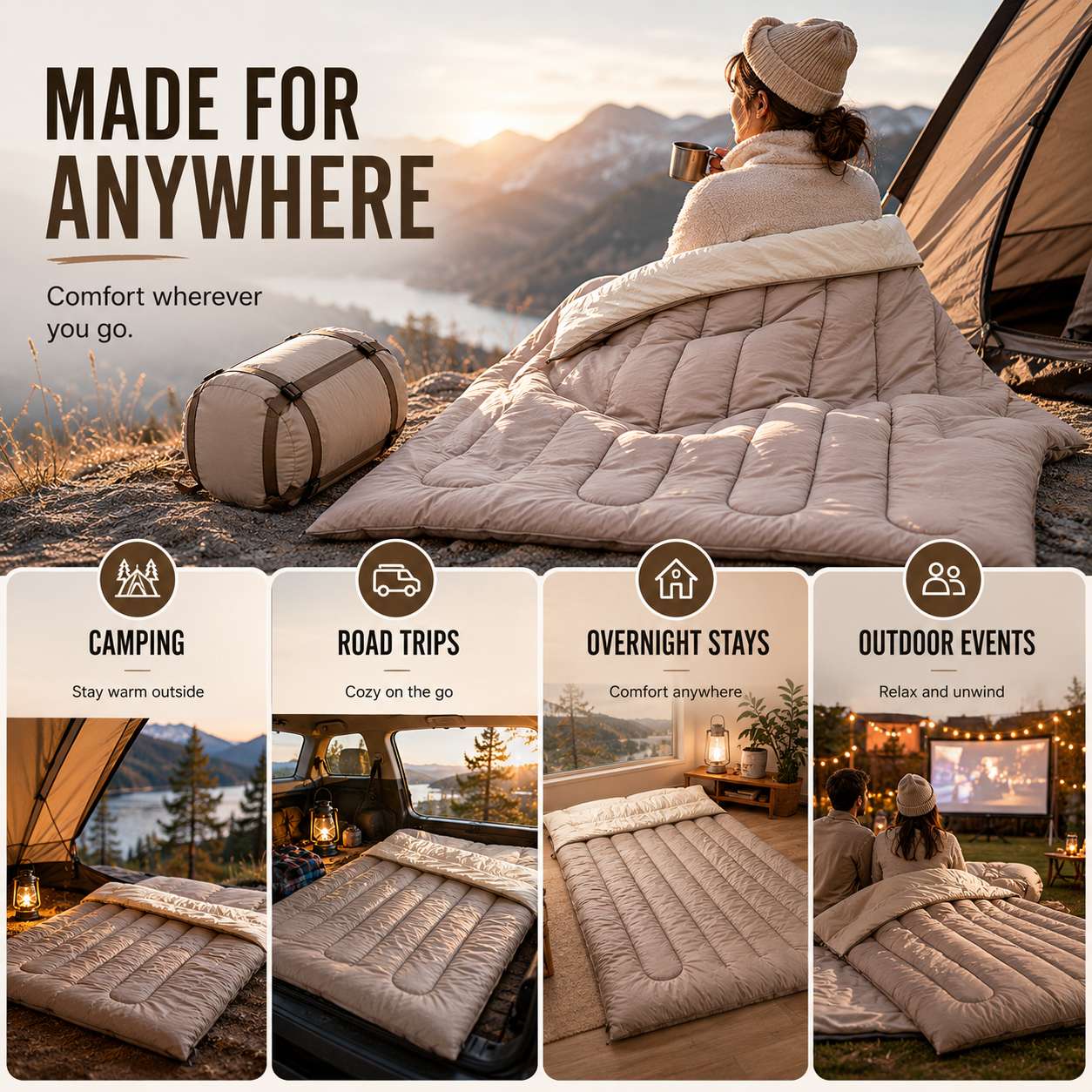 Nordspur | Duovent Double Convertible Sleeping Bag