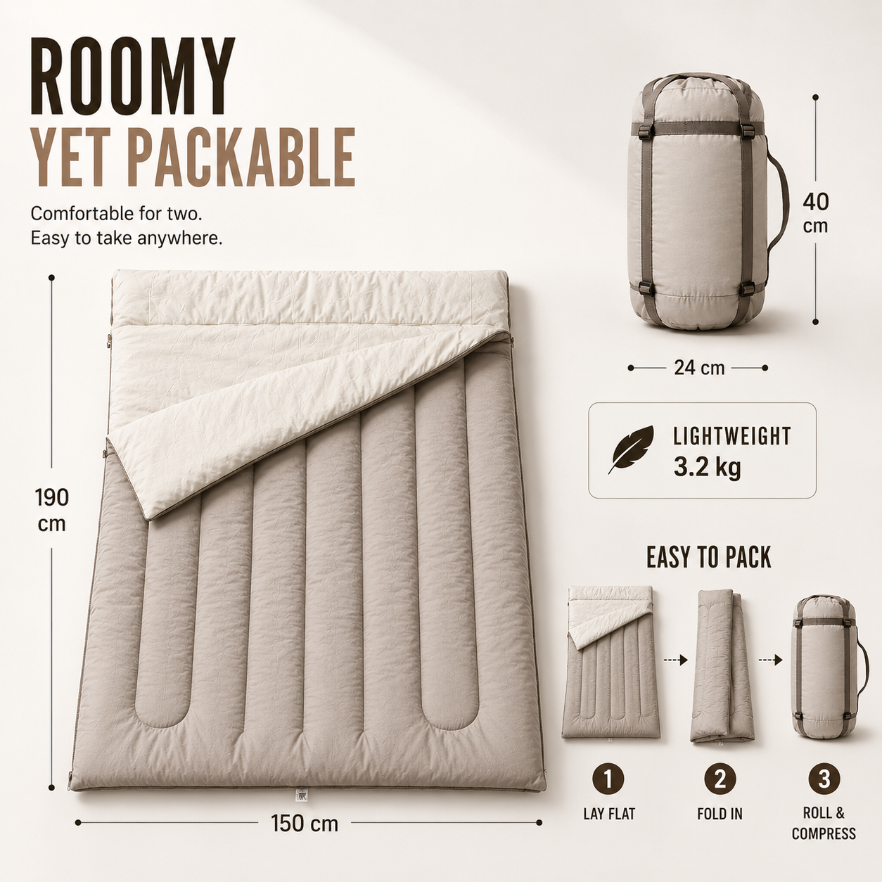 Nordspur | Duovent Double Convertible Sleeping Bag